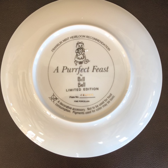 Perrrfect NIB 3 plate Bill Bell holiday set - Picture 11 of 11